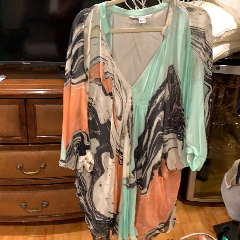 Gently used dress.  It has been worn twice